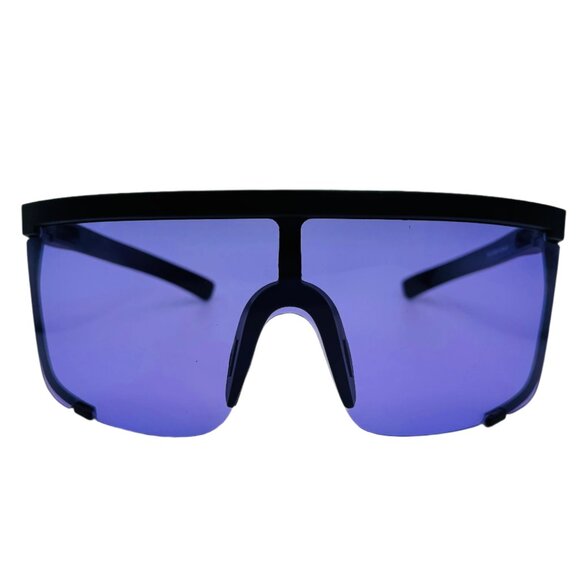 9295 | Purple Wrap Sunglasses - Picture 1 of 3